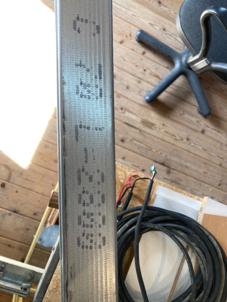 aluminium profielen voor gyproc wanden of plafonds., Doe-het-zelf en Bouw, Ophalen, Zo goed als nieuw, Overige materialen