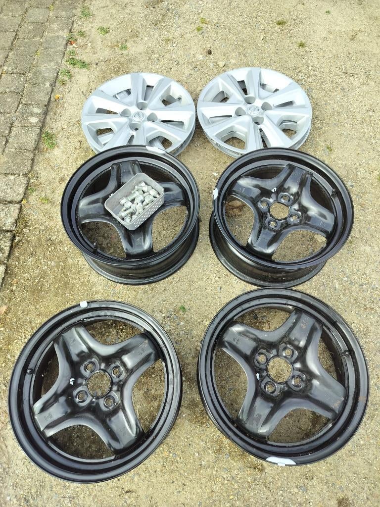 Opel Corsa velgen en deksels, Auto-onderdelen, Banden en Velgen, Ophalen, Nieuw, Velg(en)