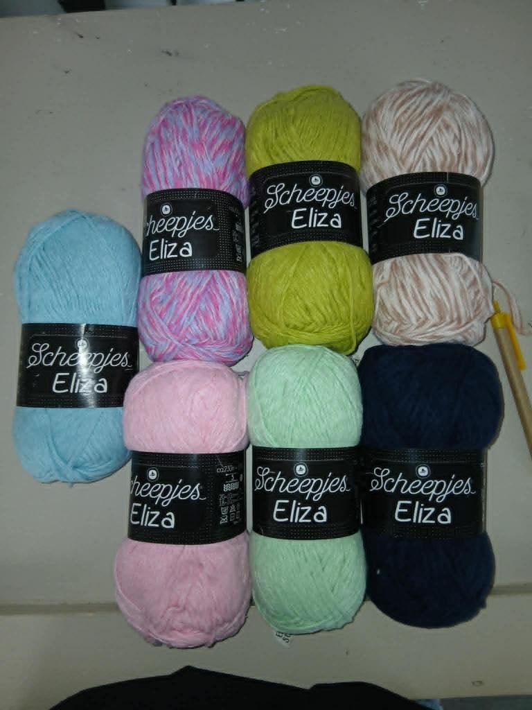 scheepjes eliza, Ophalen of Verzenden, Nieuw, Breien of Haken, Wol of Garen