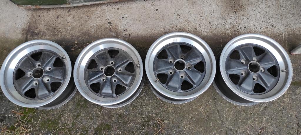 Velgen voor VW cox combi, Porsche Fuchs, AMC, enz., Auto-onderdelen, Banden en Velgen, Velg(en), Overige, Ophalen