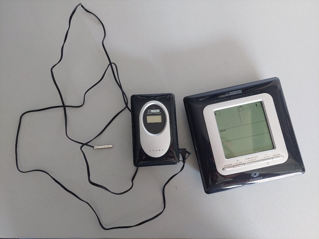Dispositif météo et de température : intérieur et extérieur, Electroménager, Enlèvement, Neuf
