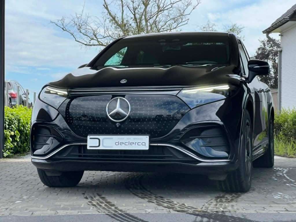 Mercedes EQS 450 4M AMG SUV 2024 leder HUD trekhaak panodak, Cuir, Achat, Euro 6, Entreprise