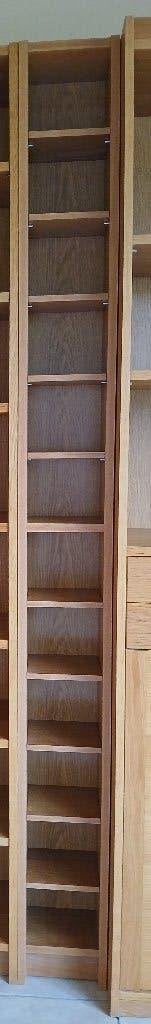 Étagère à CD - Ikea - chêne clair, Enlèvement, Utilisé