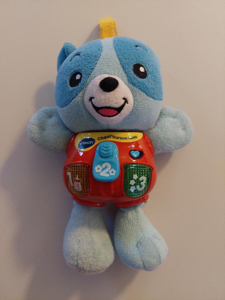 Doudou "Nino" VTECH, Enlèvement, Utilisé, 6 mois à 2 ans