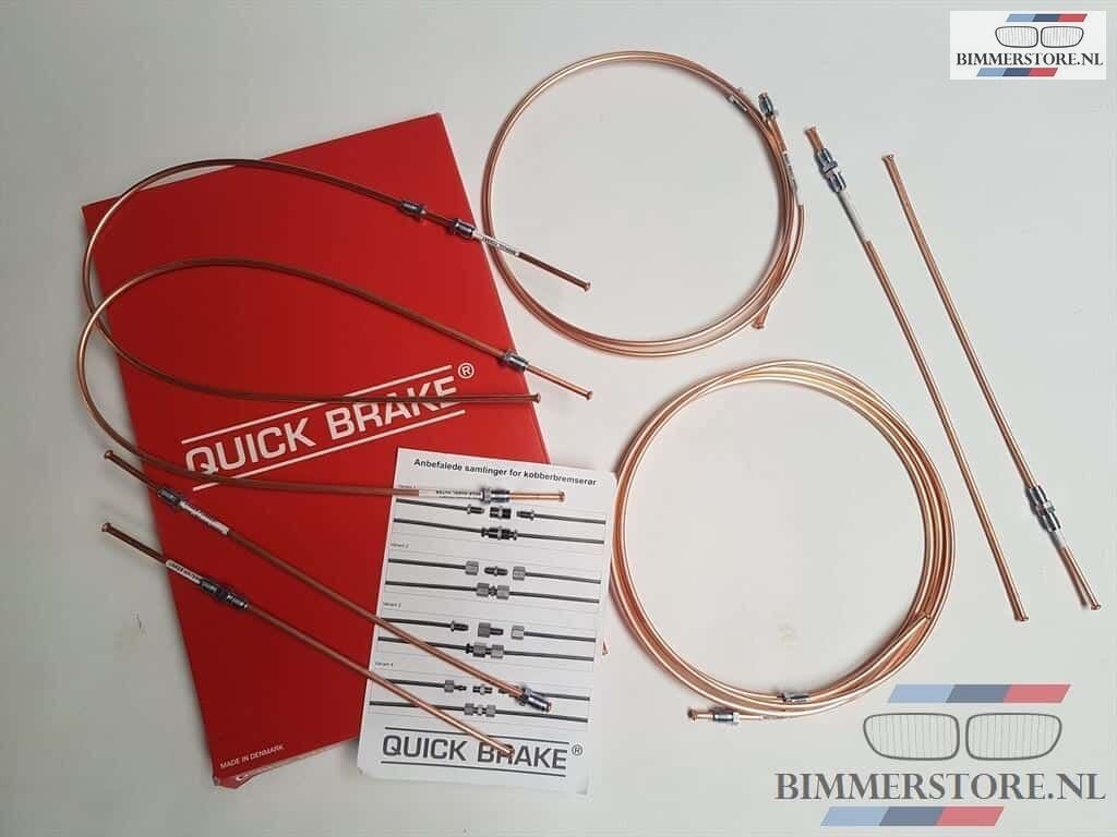 Remleiding set 8 delig BMW 3-serie E30 CU-BM154, Auto-onderdelen, -, -, Nieuw, Ophalen of Verzenden