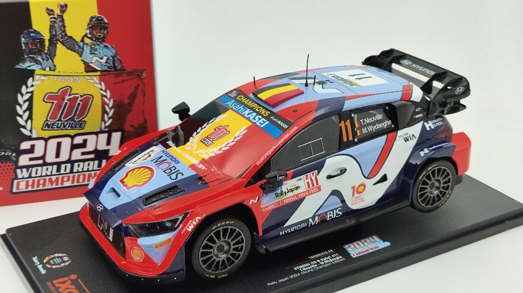 IXO Hyundai i20 Rally1 WRC Neuville Champion 2024 1/18, Enlèvement ou Envoi, Neuf, Voiture, Autres marques