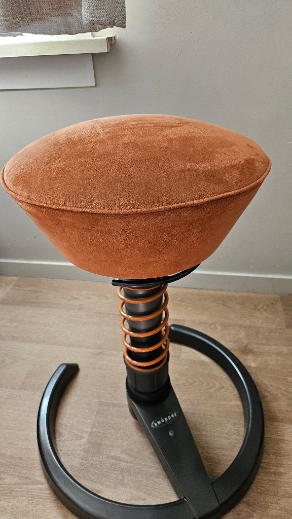 Aeris Swopper bureaukruk, Maison & Meubles, Enlèvement, Comme neuf, Orange, Tabouret de bureau