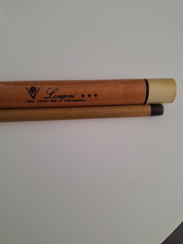Biljartkeu Longoni 3 ster, Ophalen, Gebruikt, Keu of Ballen