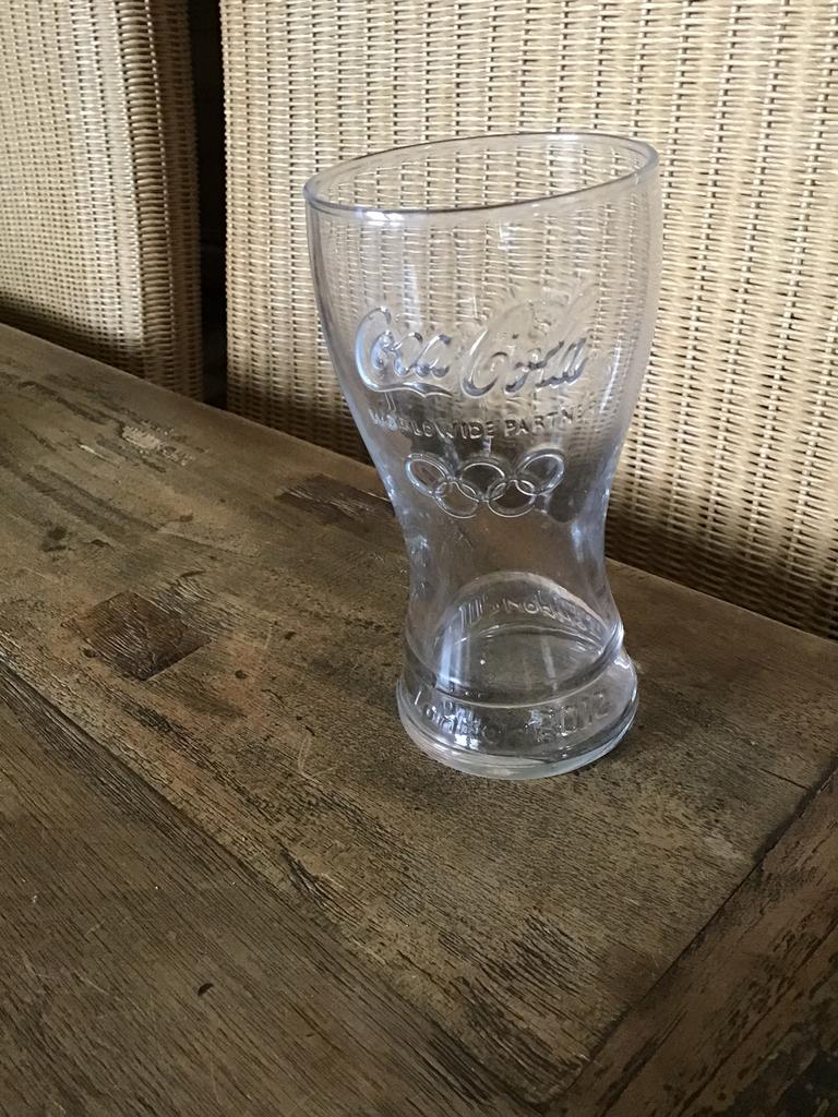 Coca-Cola glas Olympische spelen London 2012, Ophalen of Verzenden, Zo goed als nieuw
