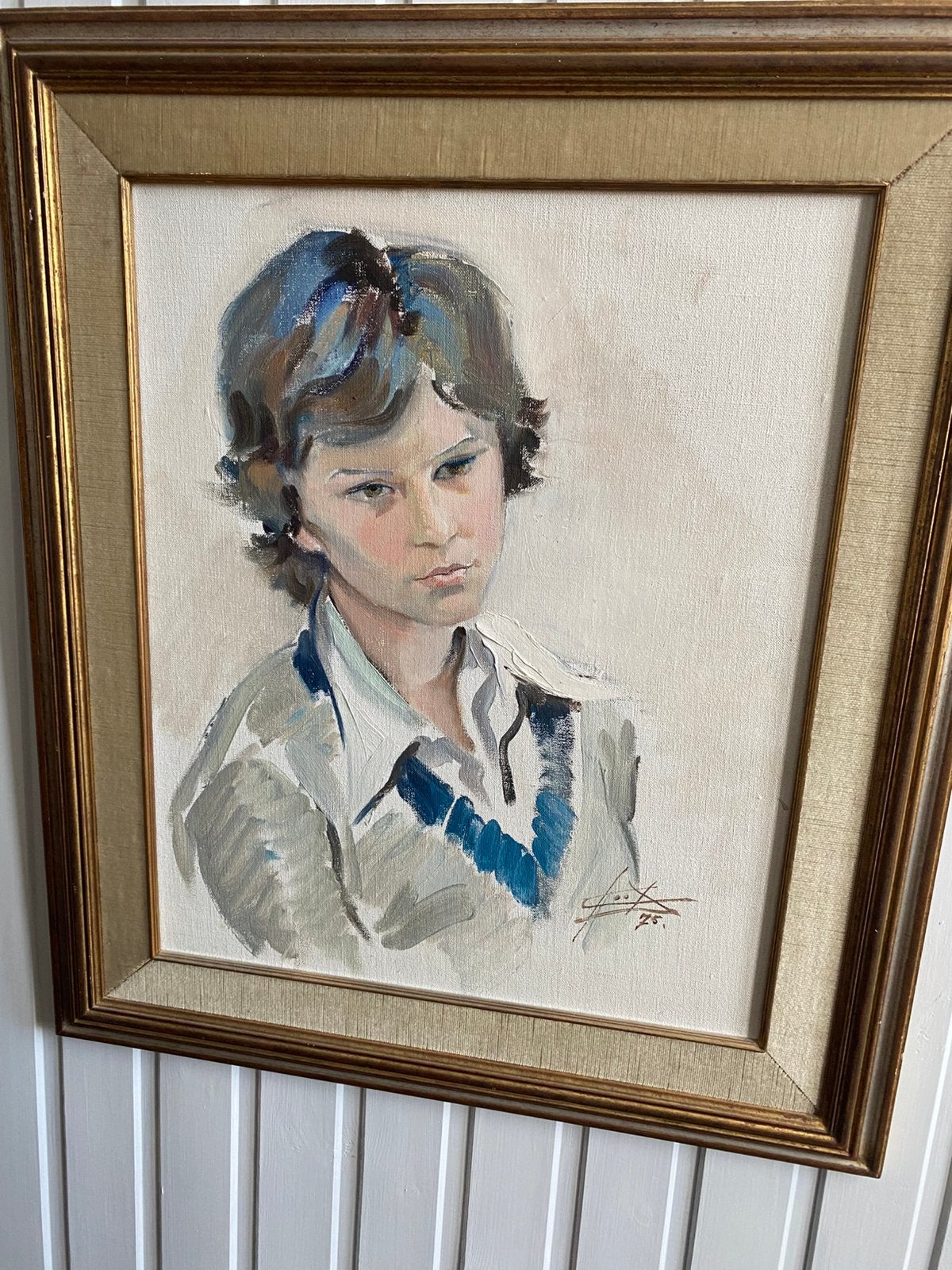 45/53 cm Suzanne Coox (Belgische kunstschilder), Ophalen