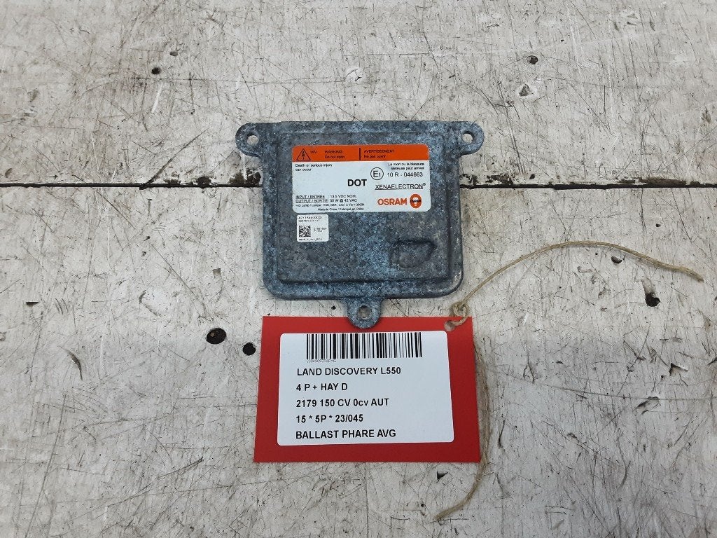 BALLAST DE PHARE XENON GAUCHE Discovery Sport (LC), Campus Kronberg 7
61476  Kronberg im Taunus, DE, Land Rover, Utilisé, Jaguar Land Rover Deutschland GmbH