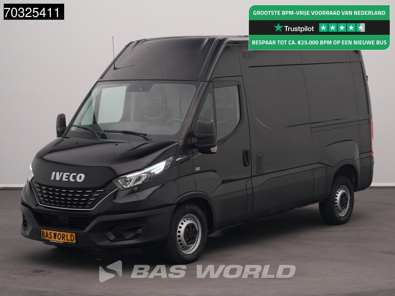Iveco Daily 35S18 3.0L Automaat L2H2 3,5t Trekhaak ACC LED N, Auto's, Automaat, Stof, Gebruikt, Euro 6