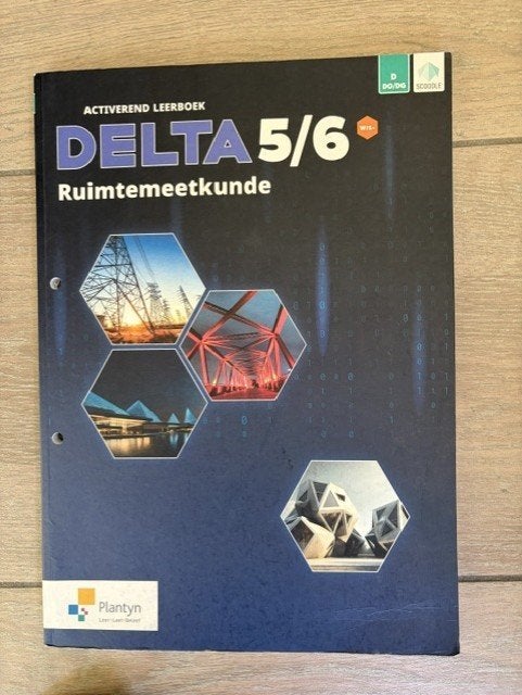 Delta 5/6 Ruimtemeetkunde 3de graad, Boeken, Ophalen, Gelezen, ASO, Wiskunde A