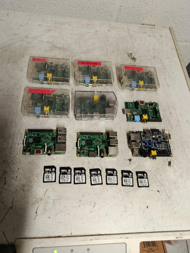 Raspberry pi lot van 9 stuks, Ophalen