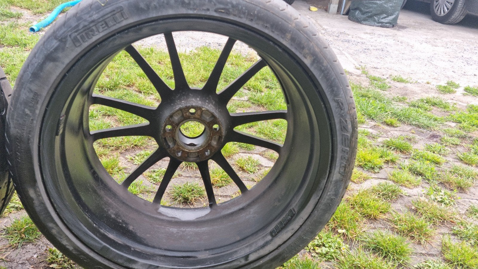 ventes jantes oz ultraleggera  hlt 20"nlire  +pneus Michelin, Enlèvement, 20 pouces, Pneu(s)