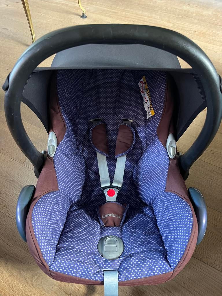 Maxicosi cabriofix, Ophalen, Gebruikt, Slaapstand, Isofix