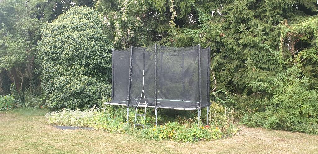 Trampoline rectangulaire 2,30cm×3,00 cm, Enfants & Bébés, Jouets | Extérieur | Trampolines, Utilisé, Enlèvement