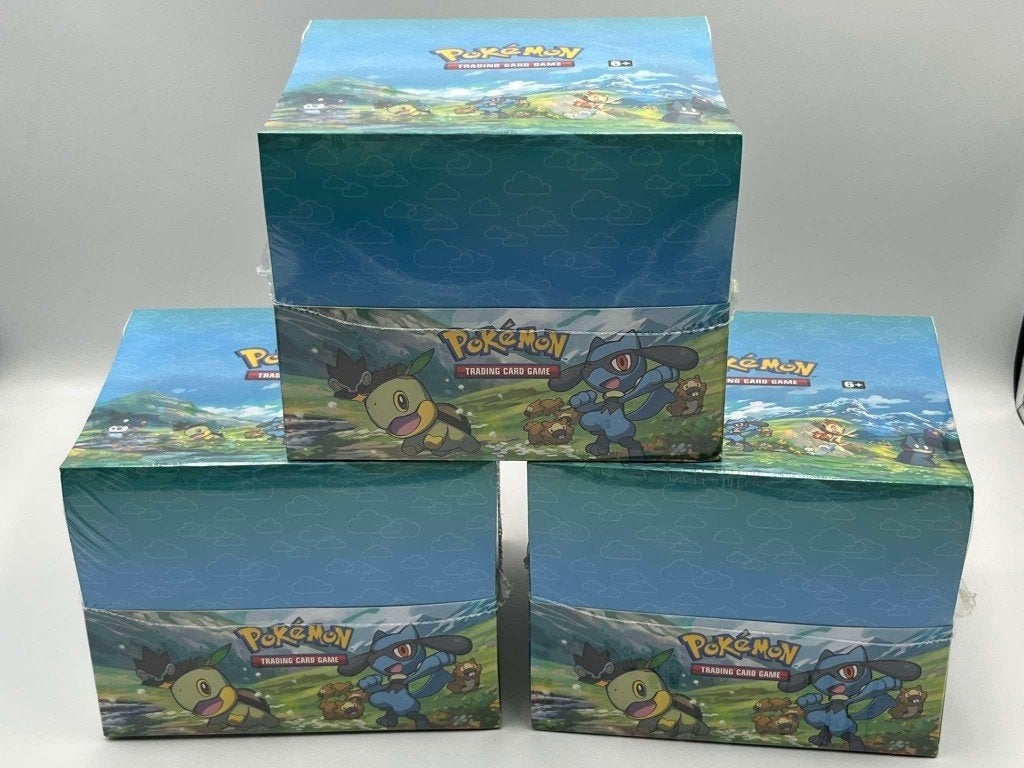 Pokémon : Sinnoh Stars Mini Tin Display 2022, Ophalen of Verzenden, Nieuw, Overige typen, Foil