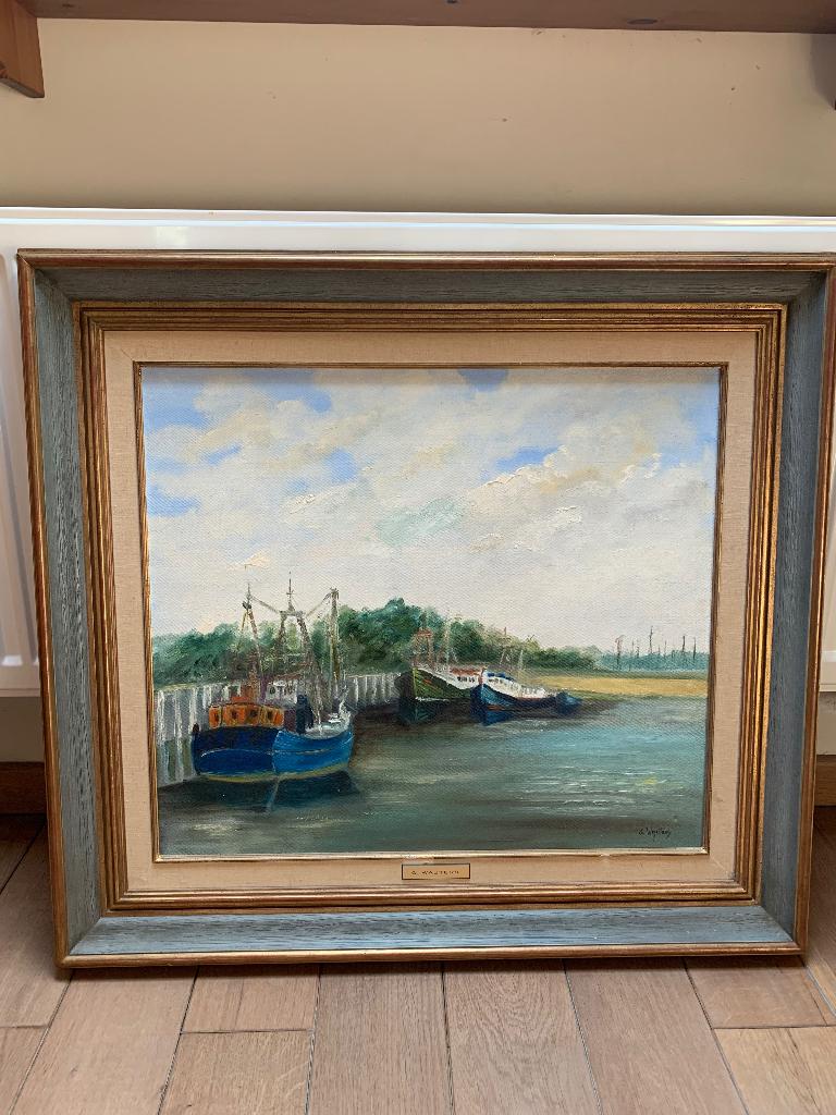 Aquarel Gilbert Wauters, Enlèvement