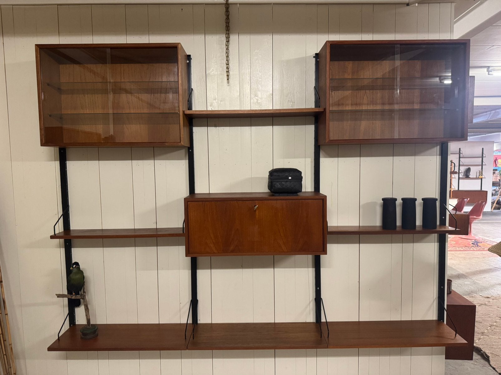 Poul Cadovius by Royal System vintage modulair wandsysteem, Antiek en Kunst, Curiosa en Brocante, Ophalen of Verzenden