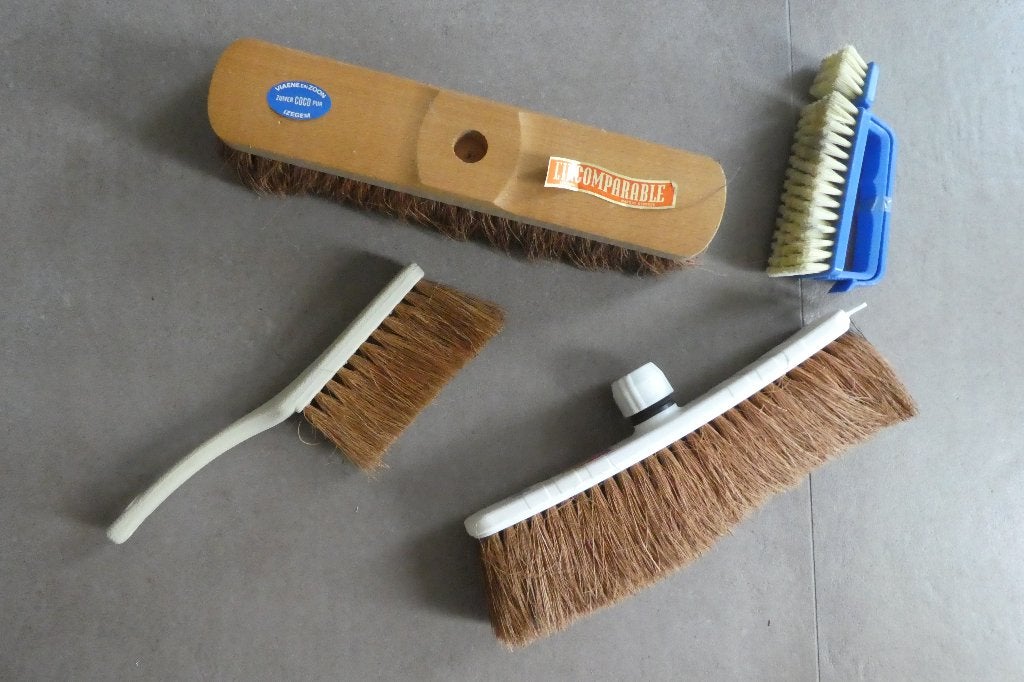 Lot de 4 Brosses en Fibres de Coco, Maison & Meubles, Enlèvement, Brosse ou Balai