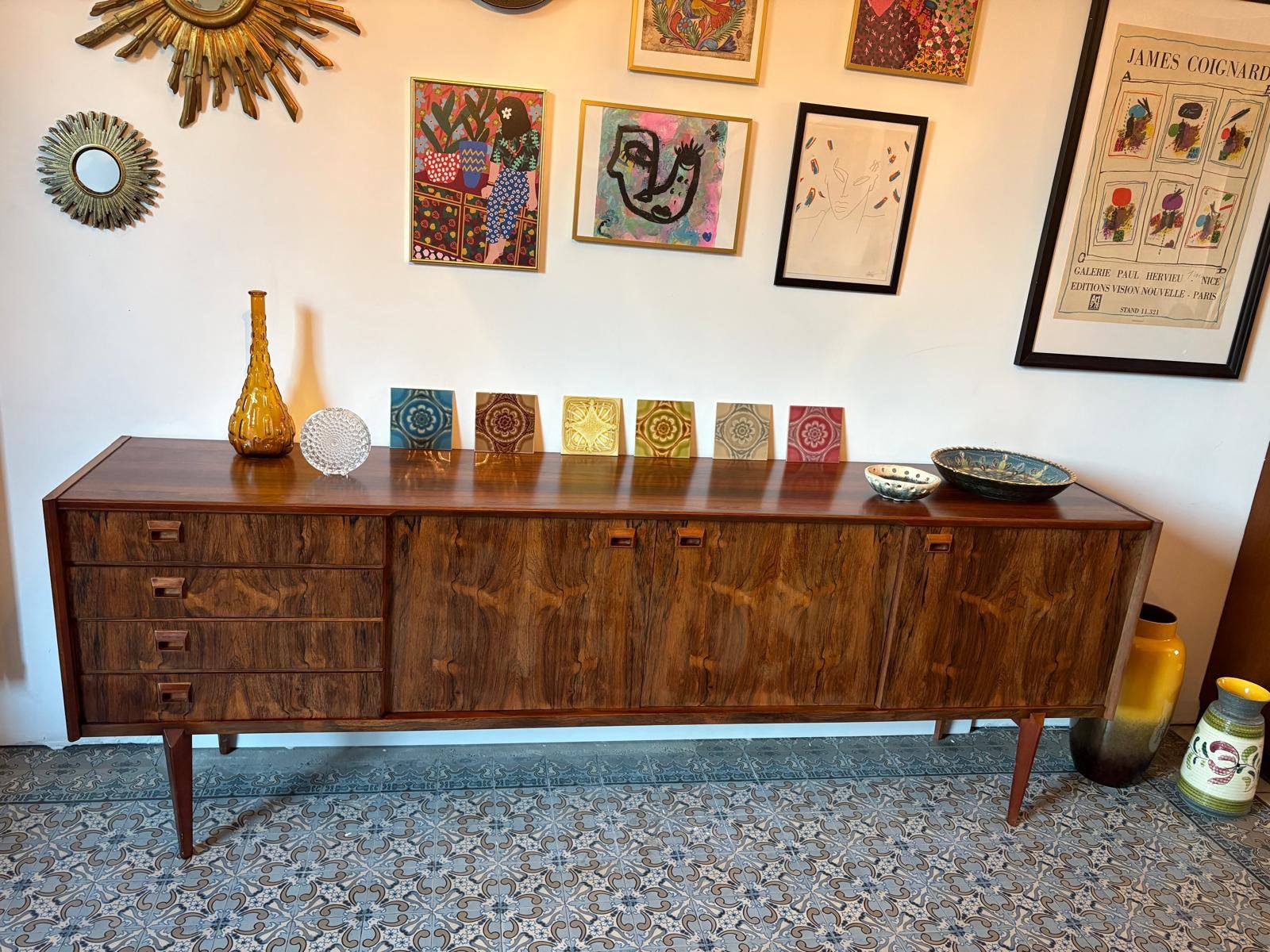 Enfilade & Highboard - Oswald Vermaercke, Maison & Meubles, Enlèvement, Utilisé