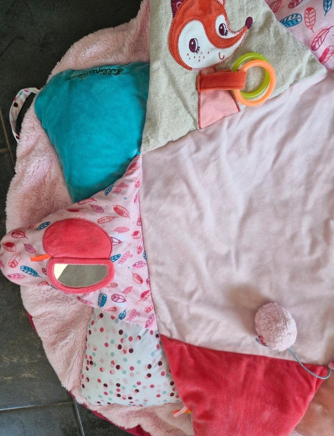 Tapis d'éveil Lilliputiens – Tapis de jeux sensoriel bébé, Ophalen of Verzenden, Zo goed als nieuw
