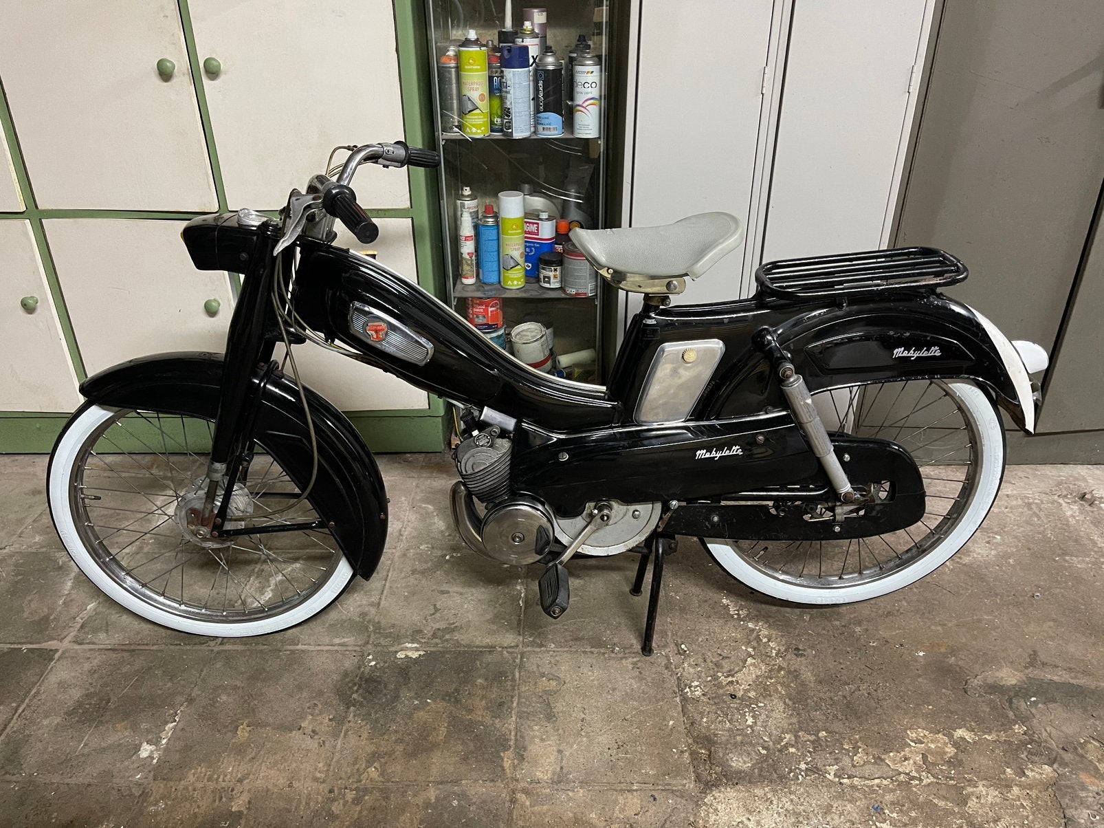 Moto Mobylette S35B 1962, Enlèvement