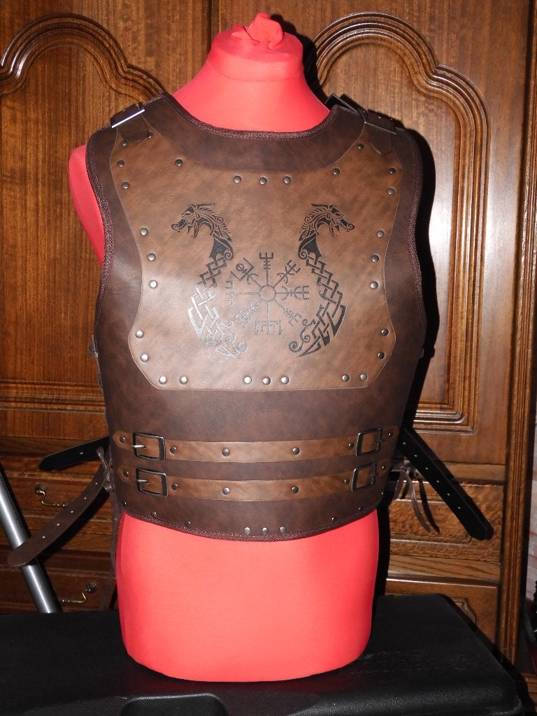 Armure cuir, plastron Viking, médiévale Cosplay..., Ophalen of Verzenden, Overige soorten, Kleding of Schoenen