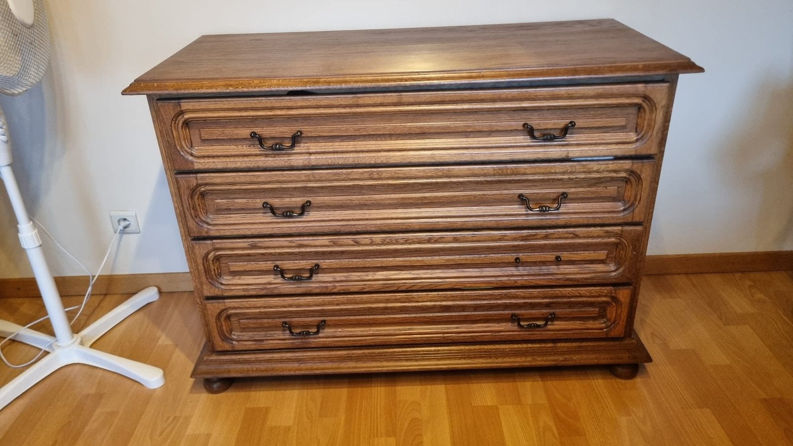 Ladekast, Ophalen, Gebruikt, 100 tot 150 cm, Eikenhout