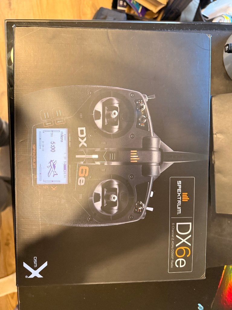 Spektrum DX6e 6-kanaals RC-zender met doos, Hobby en Vrije tijd, Modelbouw | Radiografisch | Overige, Ophalen of Verzenden, Nieuw