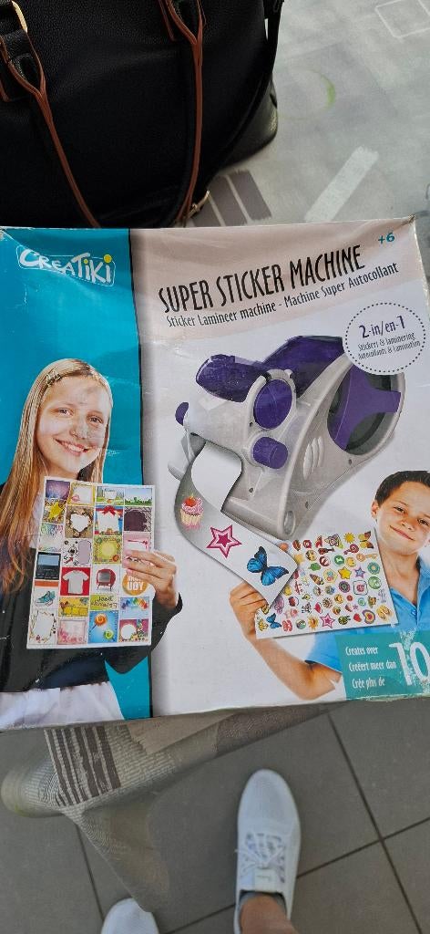 Sticker machine, Kinderen en Baby's, Speelgoed | Educatief en Creatief, Ophalen, Knutselen