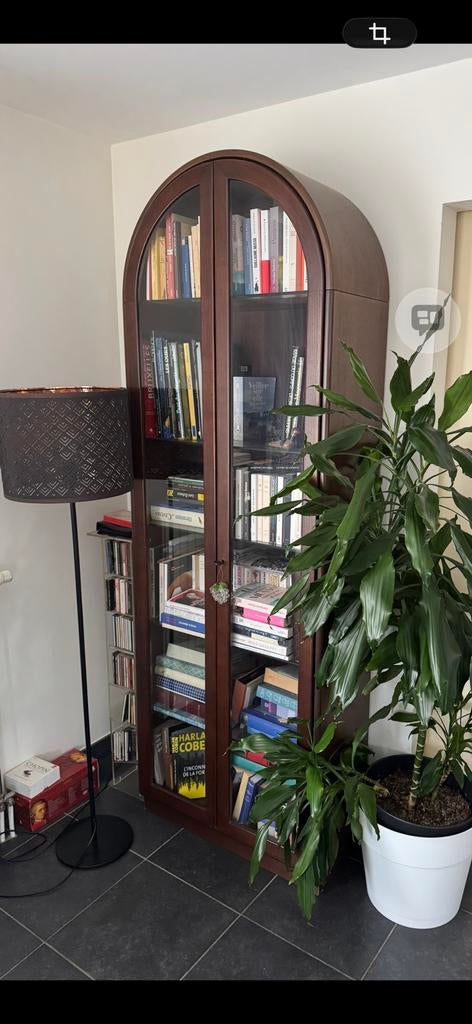 Bibliothèque vitree, Maison & Meubles, Armoires | Vitrines, Enlèvement, Utilisé
