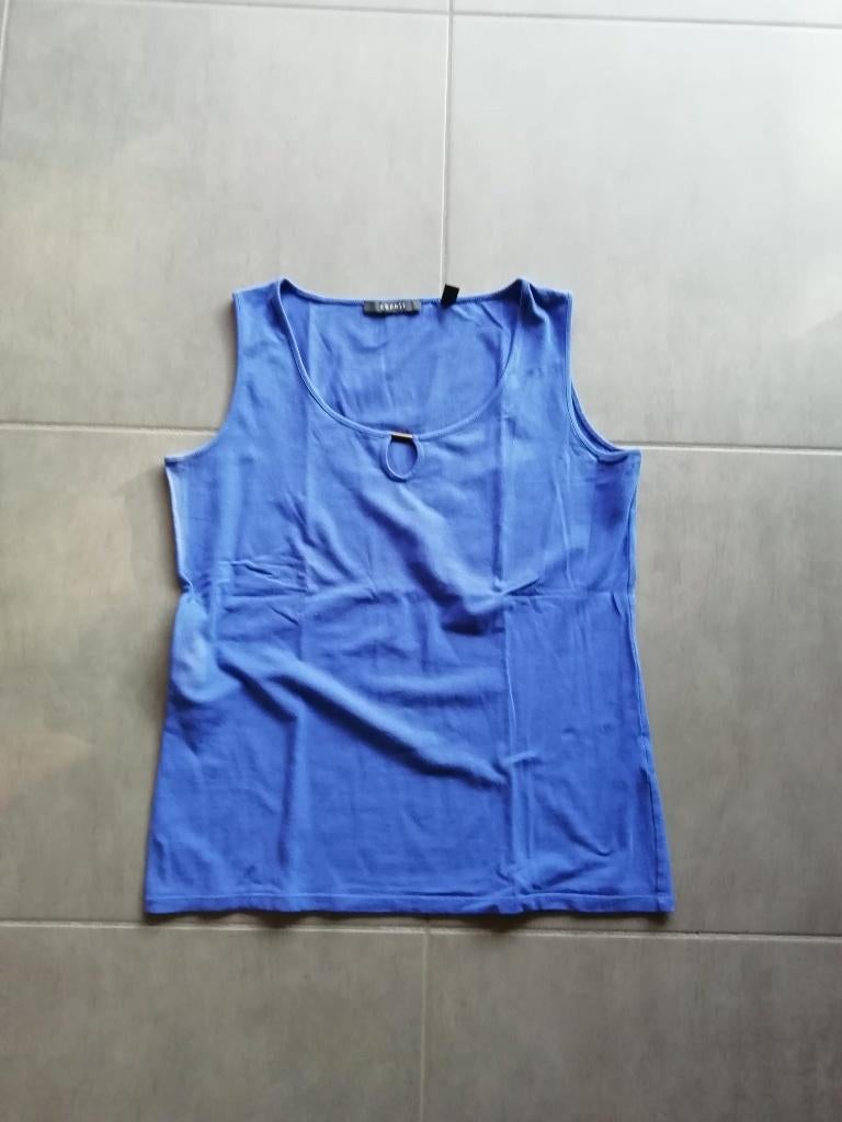 Geklede top dames, Esprit, NIEUW, Kleding | Dames, Topjes, Blauw, Maat 42/44 (L), Nieuw, Ophalen of Verzenden