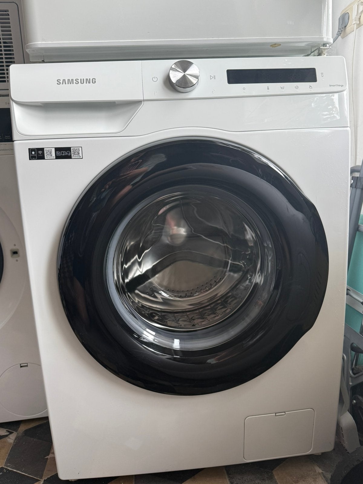 Machine à laver Samsung 9 kg AutoDose — EcoBubble — WiFi, Electroménager, 8 à 10 kg, Enlèvement, Comme neuf