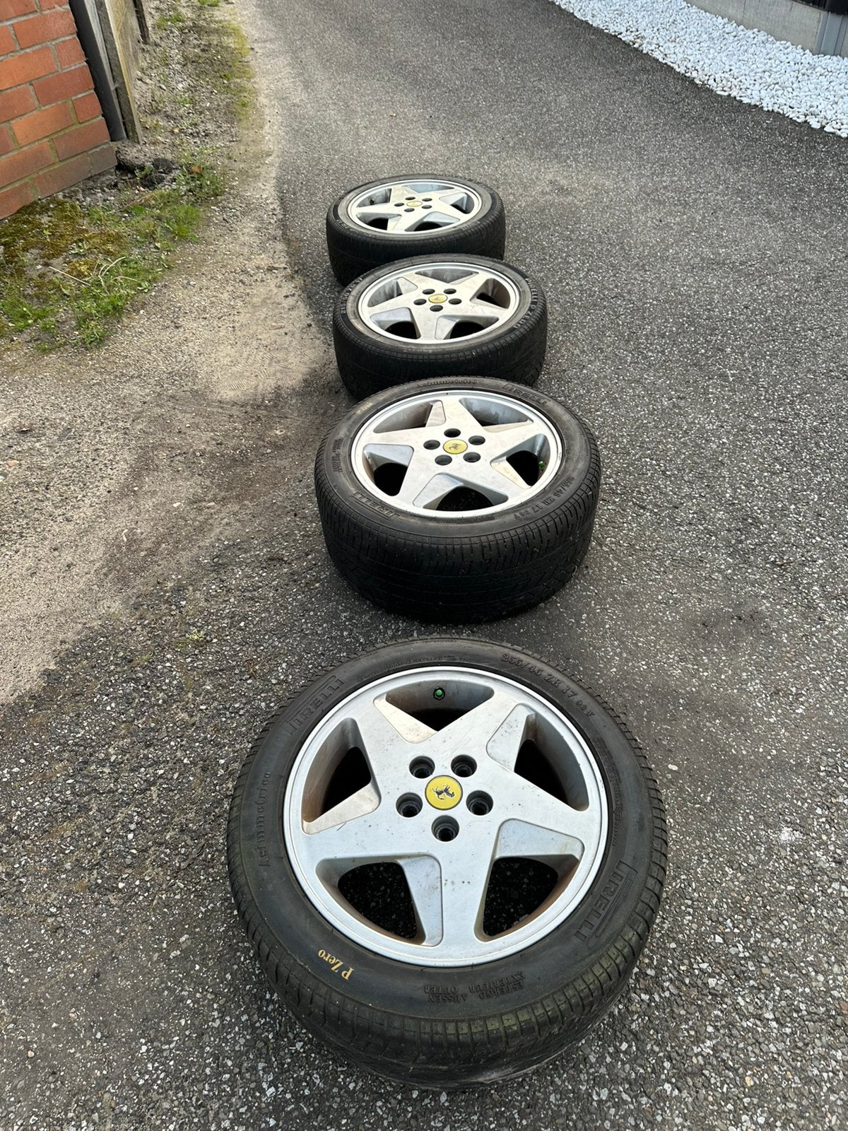 Ferrari 348 originele velgen, Auto-onderdelen, Banden en Velgen, Ophalen, Velg(en)