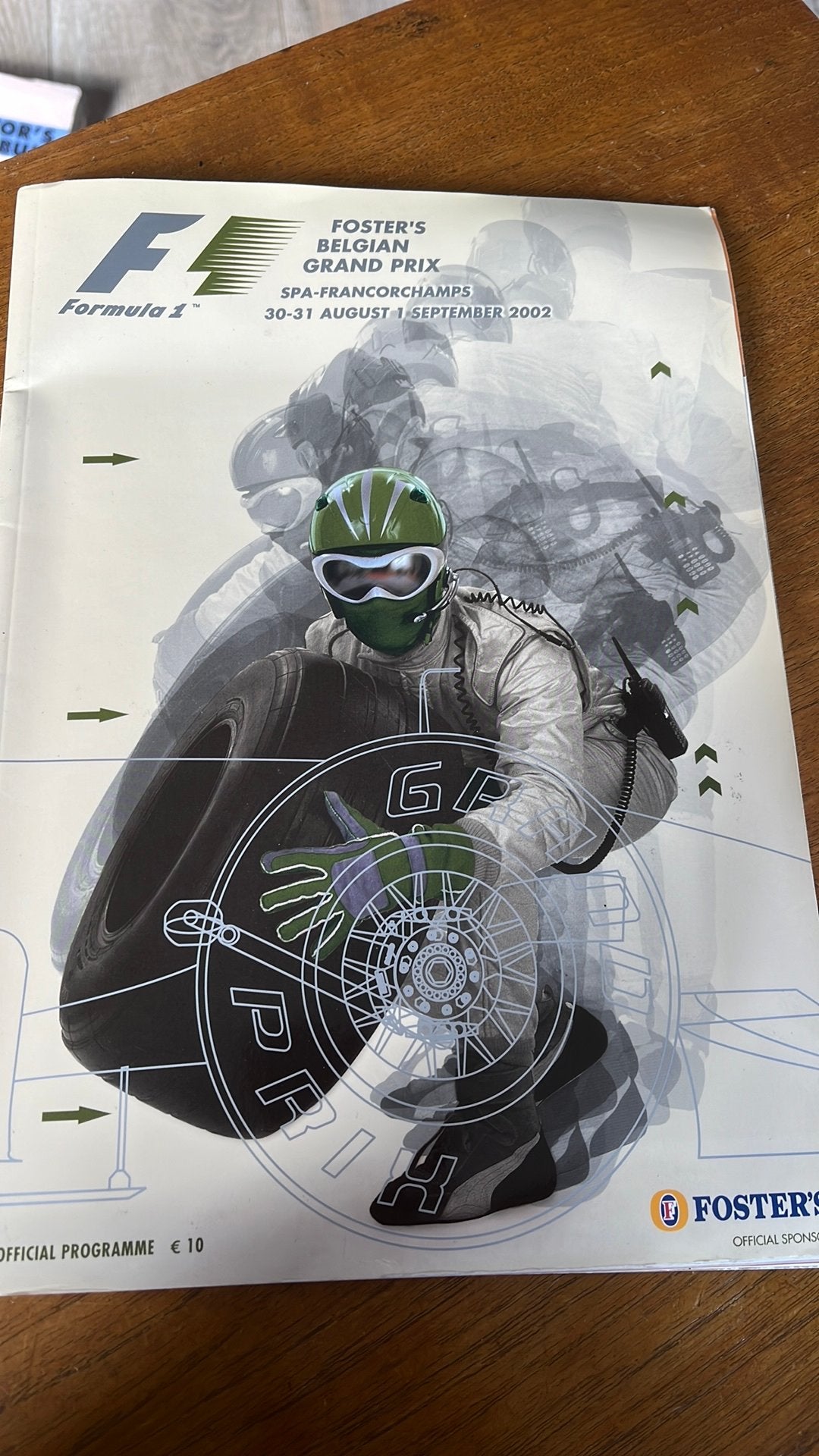 Programle officiel F1 2002, Boeken, Ophalen, Zo goed als nieuw
