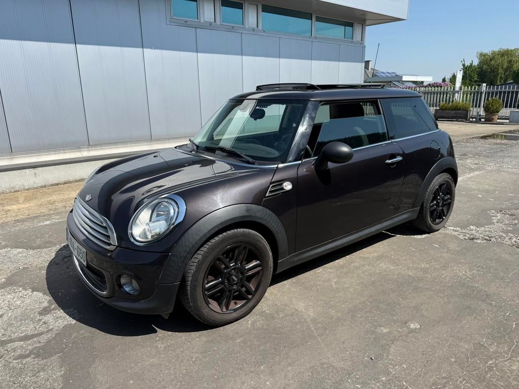 Mini One / 184.600 / 2012 / pano dak / 1.6 benzien, Euro 5, Zwart, Overige kleuren, Bedrijf
