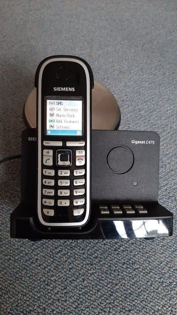 Siemens Gigaset C475 draadloze telefoon in NIEUWSTAAT, Ophalen of Verzenden, Zo goed als nieuw, 1 handset, Stralingsarm