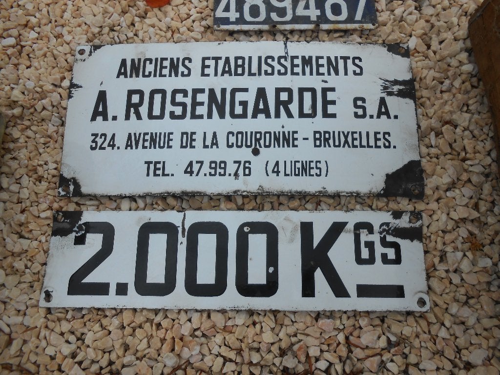platen emaille, Ophalen of Verzenden