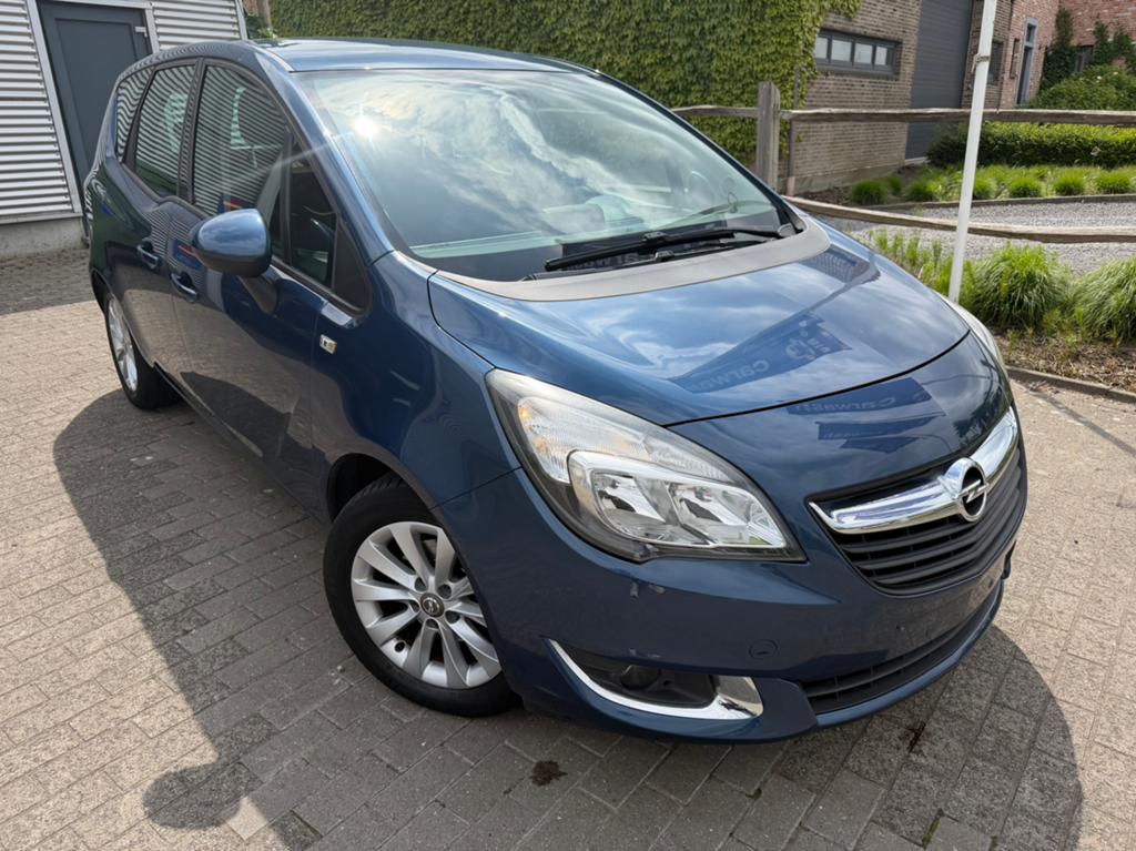 Opel Meriva 1.4 Turbo Ultimate Edition *GARANTIE*, Auto's, Opel, Voorwielaandrijving, 4 cilinders, Blauw, Bedrijf
