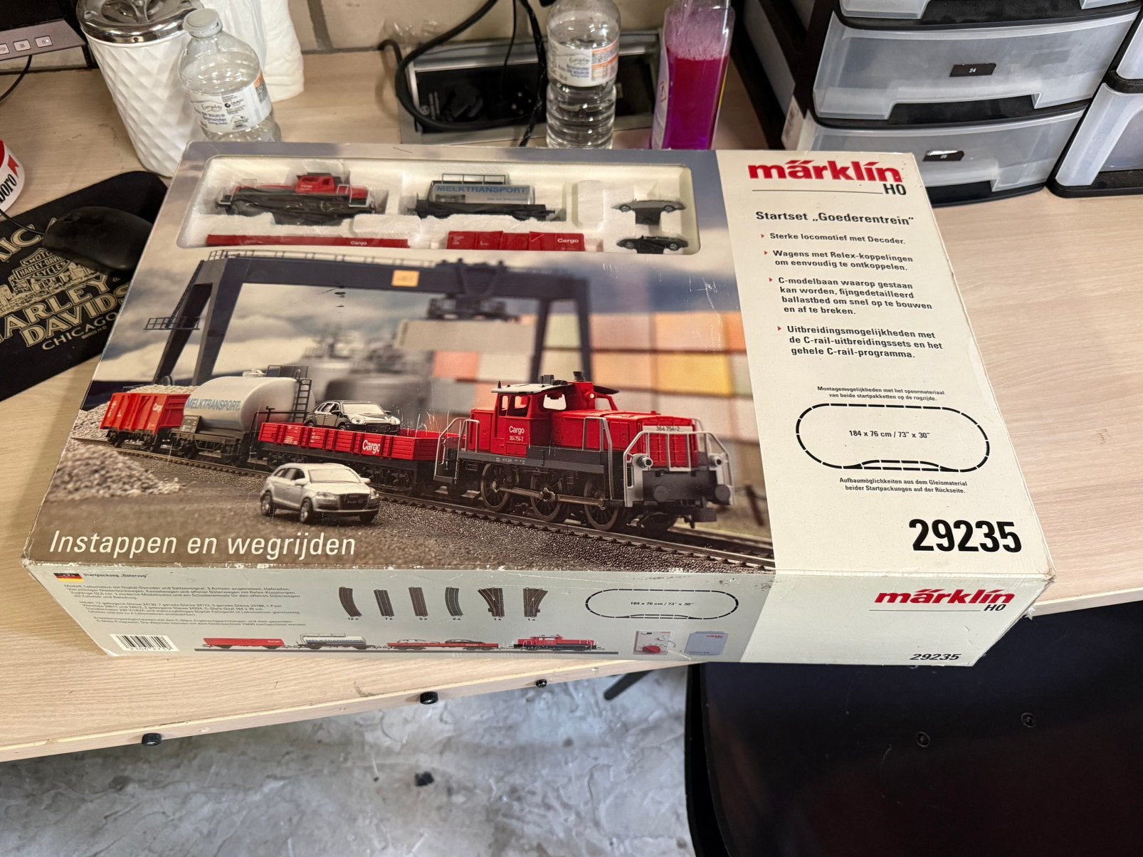 Märklin H0 Startset 29235 Goederentrein – Nieuwstaat, Hobby en Vrije tijd, Modeltreinen | H0, Ophalen, Zo goed als nieuw