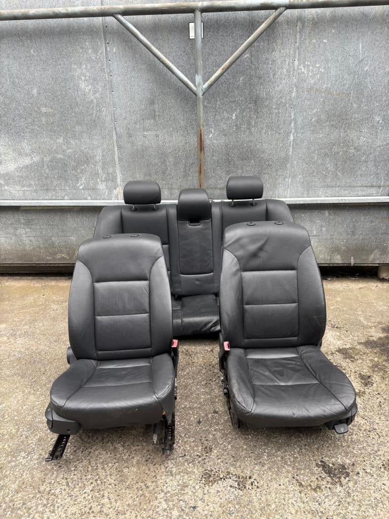 Originele BMW E60 lederen stoelen – complete set, Auto-onderdelen, Ophalen, Gebruikt, BMW