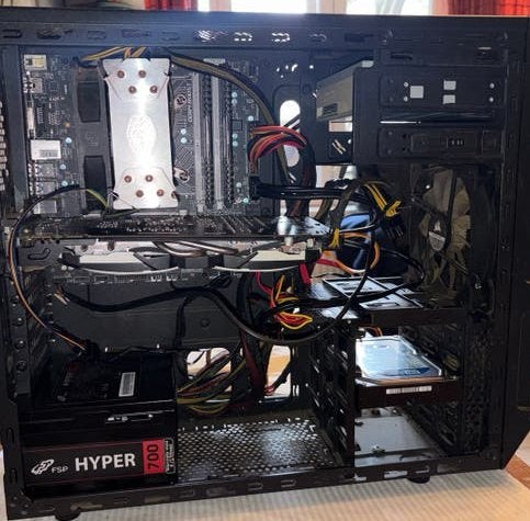 PC te koop voor onderdelen, Computers en Software, Ophalen, Gebruikt, HDD