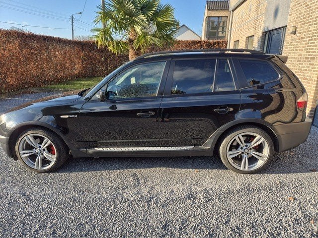 bmw x3 30da bj 2004, Auto's, Automaat, 4 deurs, Sound system, Zwart