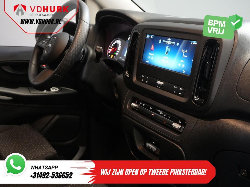 Mercedes-Benz Vito 116 CDI Aut. L3 DC Dubbel Cabine BPM VRIJ, Argent ou Gris, Achat, Entreprise, Mercedes-Benz