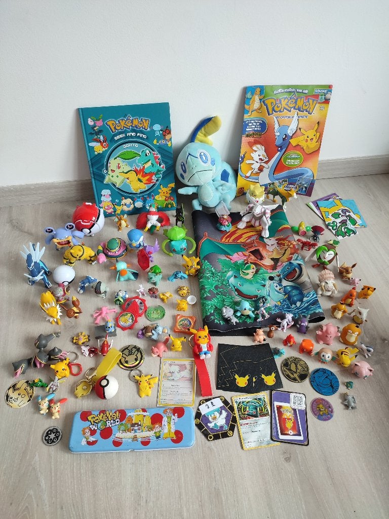 Groot lot Pokémon, Verzamelen, Poppetjes en Figuurtjes, Ophalen of Verzenden, Gebruikt