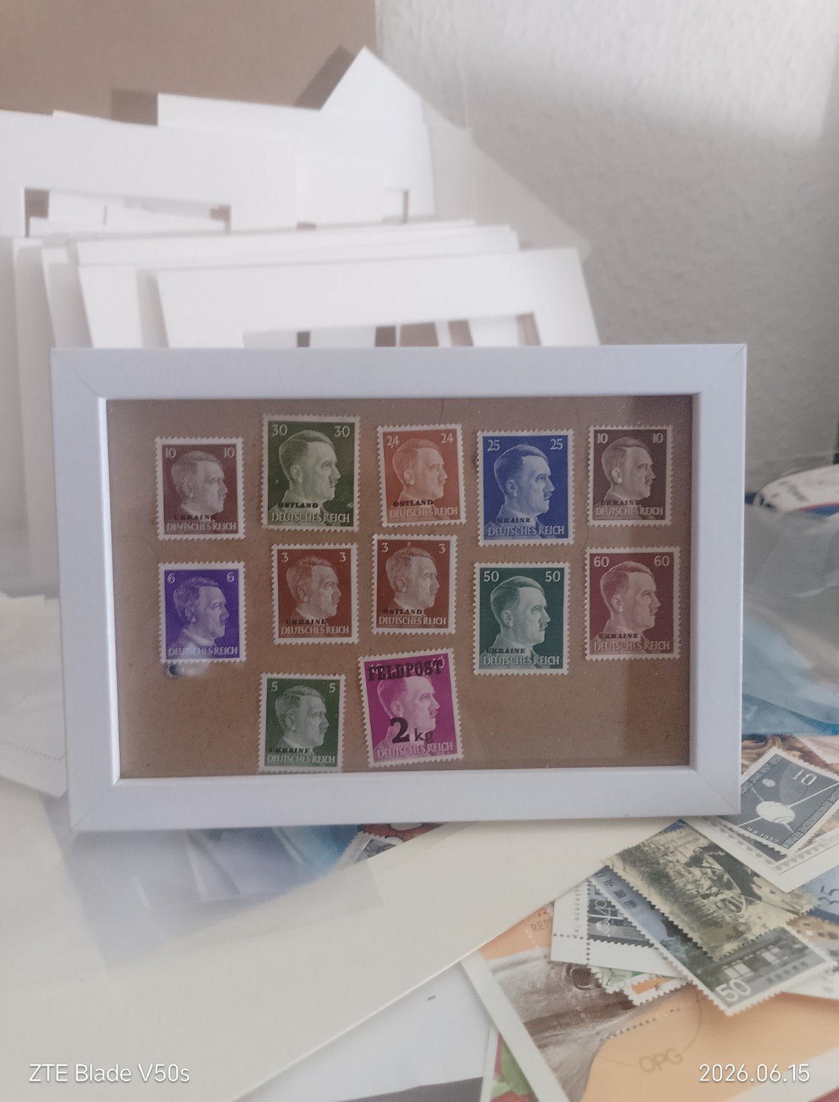 Timbres Postfrisch Deutsches Reich, Enlèvement ou Envoi