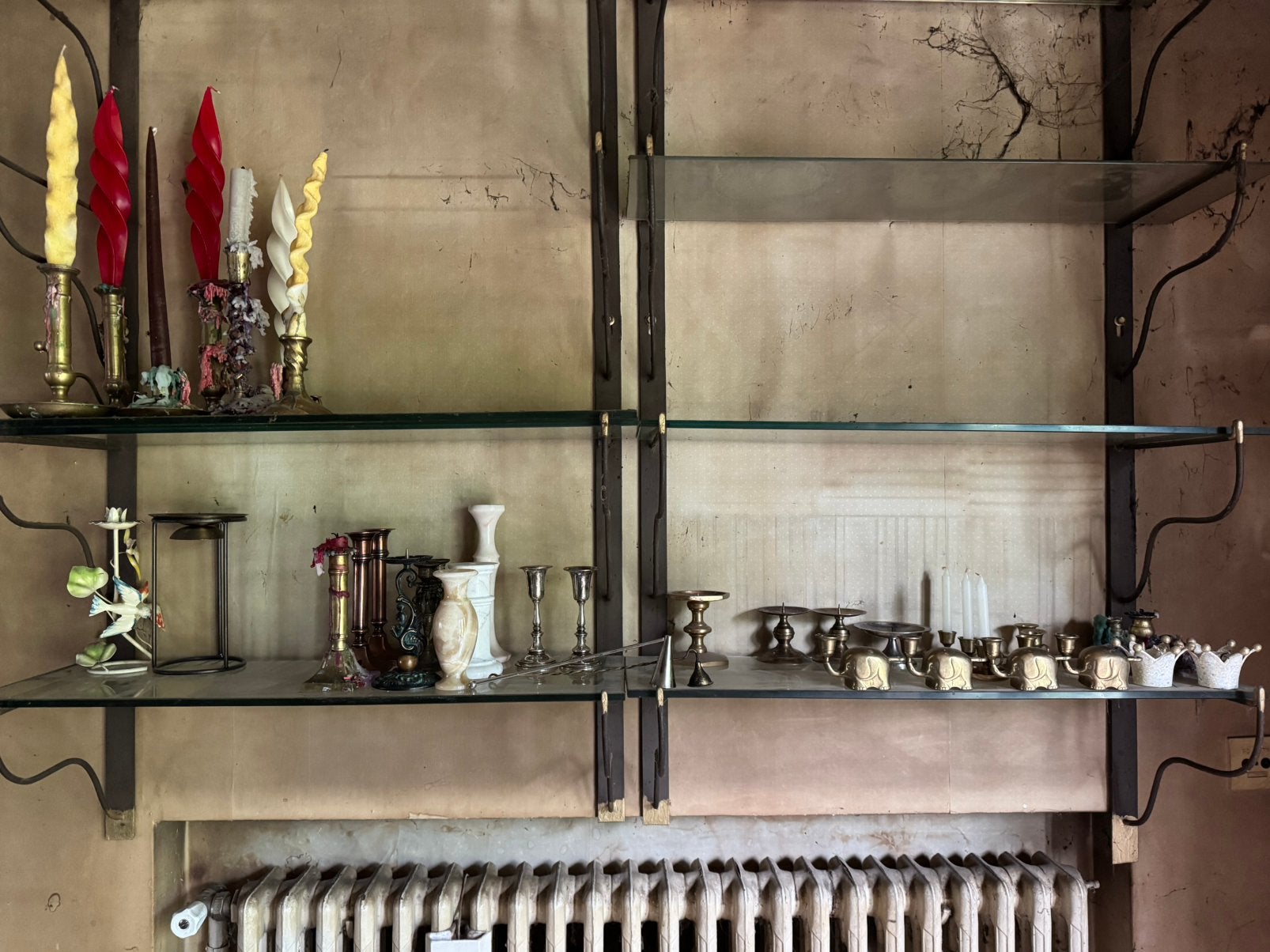 MAGNIFIQUE COLLECTION DE CHANDELIERS ET DE BOUGIES 🕯️, Maison & Meubles, Enlèvement, Comme neuf