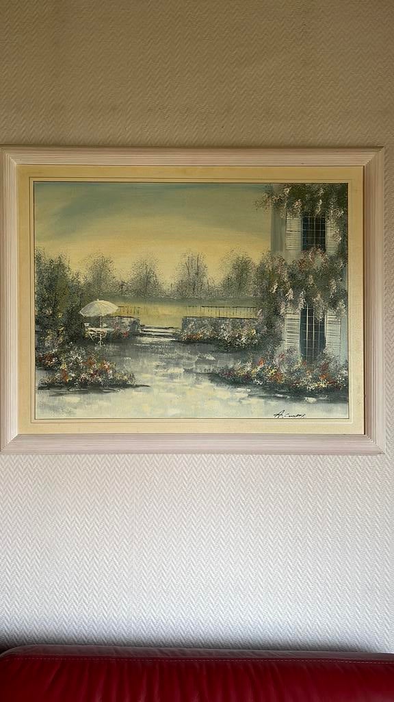 Peinture a l’huile, Enlèvement